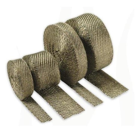 Design Engineering Design Engineering D40-10131 2 x 25 ft. Titanium Exhaust Wrap D40-10131